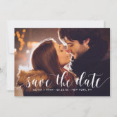 Kalligrafie Schrift | Save the Date Aankondiging I (Voorkant)