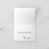 Kalligrafie Script Dove Bedankt (Binnen)