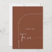 Kalligrafie Tafel | Trouwtafel Kaarten (Achterkant)
