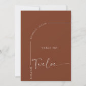 Kalligrafie Tafel | Trouwtafel Kaarten (Achterkant)