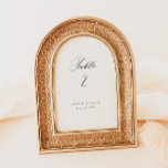 Kalligrafie Tafelnummers Bruiloft Receptie Decor<br><div class="desc">Versier de tafels op uw bruiloft of evenement en help uw gasten hun stoel te vinden met onze papieren tafelnummerkaarten. Dit artikel maakt deel uit van onze Goldie collectie G100,  koop onze winkel voor bijpassende producten.</div>