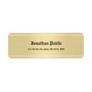  kalligrafie Tekst Gouden Sjabloon Classic Etiket