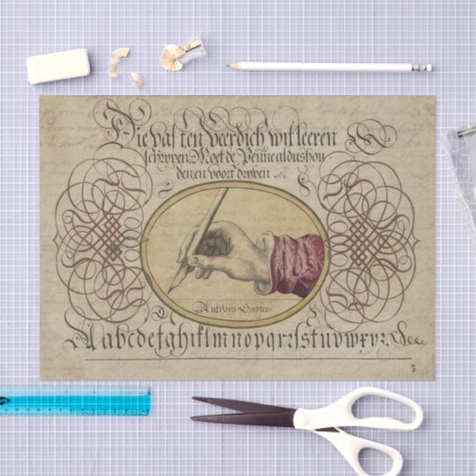  kalligrafie tissuepapier (Craft)