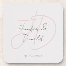 Kalligrafie trendy klassiek schrift monogram