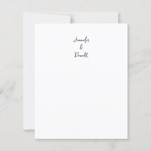 Kalligrafie trendy klassiek script gewoon persoonl (Voorkant)