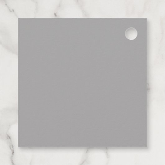 Kalligrafie trendy klassiek script monogram bedankjes labels (Achterkant)