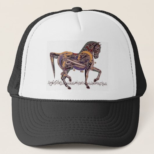 kalligrafie trucker pet (Voorkant)