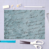 Kalligrafie uit het verleden tissuepapier (Craft)