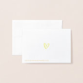 Kalligrafie Wedding Details Enclosure Gold Folie Kaarten (Met envelop)