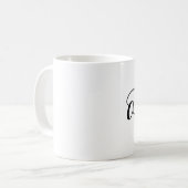 kalligrafiearoma koffiemok (Voorkant links)