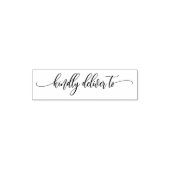  kalligrafiescript levert gemakkelijk aan  zelfinktende stempel (Design)