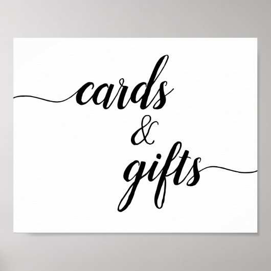 Kalligrafiesets voor weddenschappen en cadeaubonne poster (Voorkant)