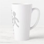 Kalligraphie -Jeder hat sein eigenes Talent 天生我材必用 Latte Mok (Rechts)