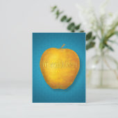 Kallisti blue background briefkaart (Staand voorkant)