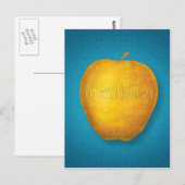 Kallisti blue background briefkaart (Voorkant / Achterkant)