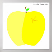 Kallixti Apple Poster (Voorkant)