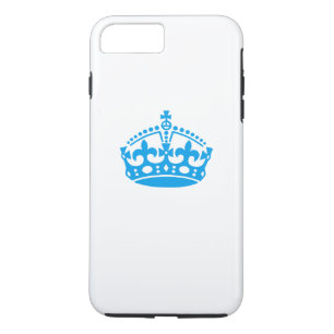 Kalm aan blauwe overwinningskroon Case-Mate iPhone case