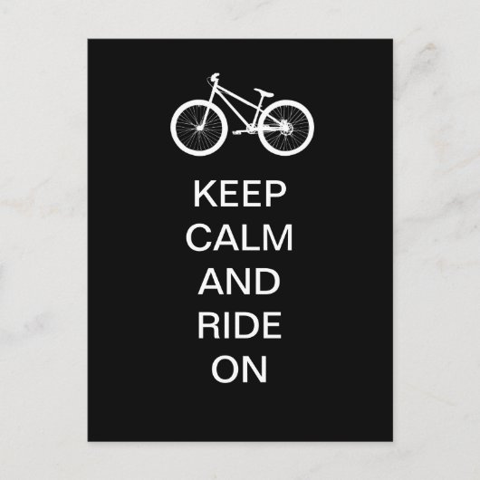 Kalm aan briefkaart (Voorkant)