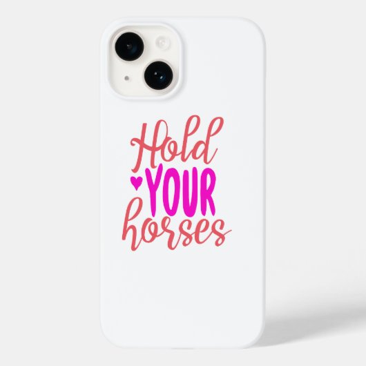 Kalm aan Case-Mate iPhone case (Achterkant)