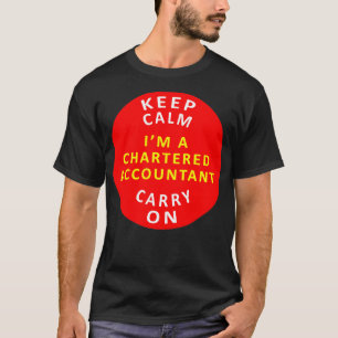 Kalm aan Charteraccountant T-shirt
