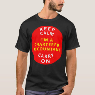 Kalm aan Charteraccountant T-shirt