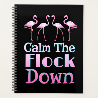 Kalm aan de schamele flamingo planner