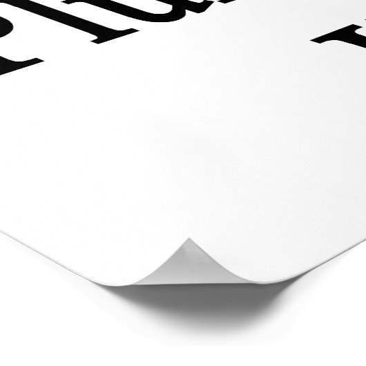 Kalm aan de stekker. poster (Hoek)