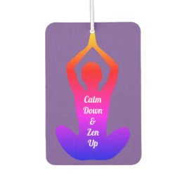 Kalm aan en Zen Up Paarse Chakras Luchtverfrisser