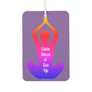 Kalm aan en Zen Up Paarse Chakras Luchtverfrisser