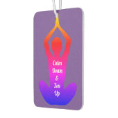 Kalm aan en Zen Up Paarse Chakras Luchtverfrisser (Links)