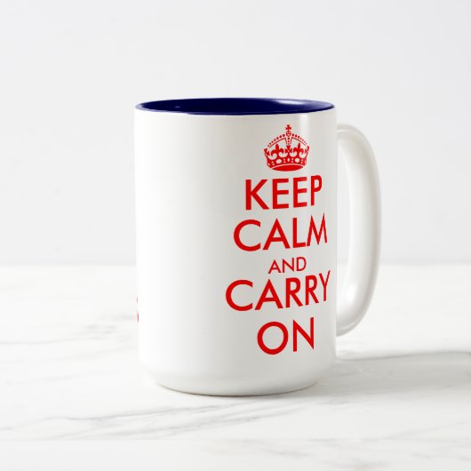 Kalm aan mok waardering werknemers |  (Voorkant rechts)