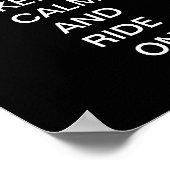 Kalm aan poster (Hoek)