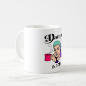 Kalm aan regenboog koffiemok (Voorkant links)