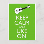 Kalm aan (Shamrock) Briefkaart (Voorkant)