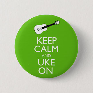 Kalm aan (Shamrock) Ronde Button 5,7 Cm