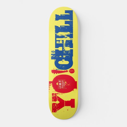 KALM AAN ! / TST Skateboard (Voorkant)