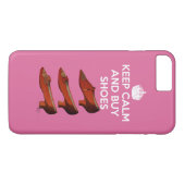 Kalm-aankoopschoenen bewaren 2 Case-Mate iPhone case (Achterkant (Horizontaal))