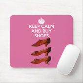 Kalm-aankoopschoenen bewaren 2 muismat (Met muis)