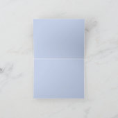 Kalm abstracte hemel handgetekende blanco kaart (Binnen)