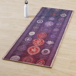 Kalm Abstracte Lijnen Yoga Mat | Serene Minimaal
