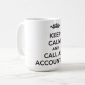 Kalm accountantscontrole Mok houden (Voorkant links)