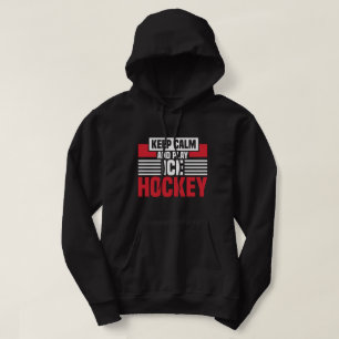 Kalm afspelen Hockey behouden Hoodie
