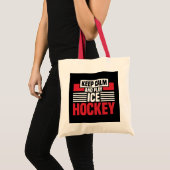 Kalm afspelen Hockey behouden Tote Bag (Voorkant (product))
