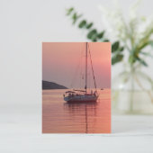 Kalm avond briefkaart (Staand voorkant)