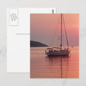 Kalm avond briefkaart (Voorkant / Achterkant)