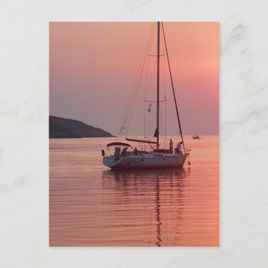 Kalm avond briefkaart (Voorkant)