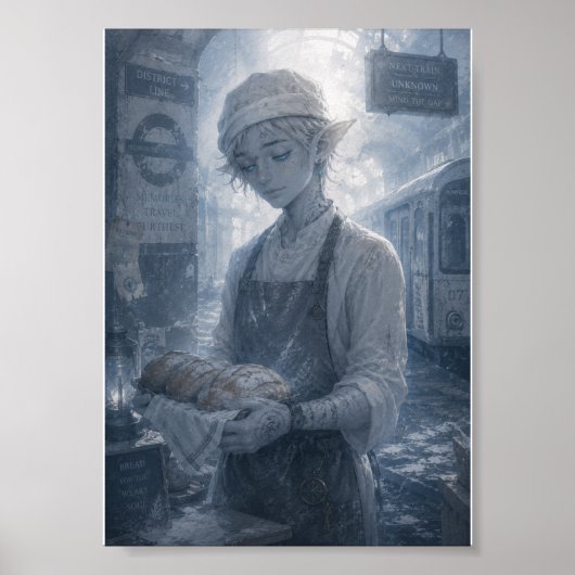 Kalm / Bakker / Metro Poster (Voorkant)