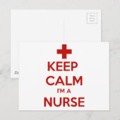 KALM BEHOUDEN IK BEN EEN VERBRUG BRIEFKAART (Voorkant / Achterkant)