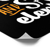 Kalm bewaren Elephants Dierenvriend Volunteer Poster (Hoek)