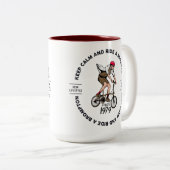 Kalm bewaren en een Brompton Mok rippen (Voorkant rechts)